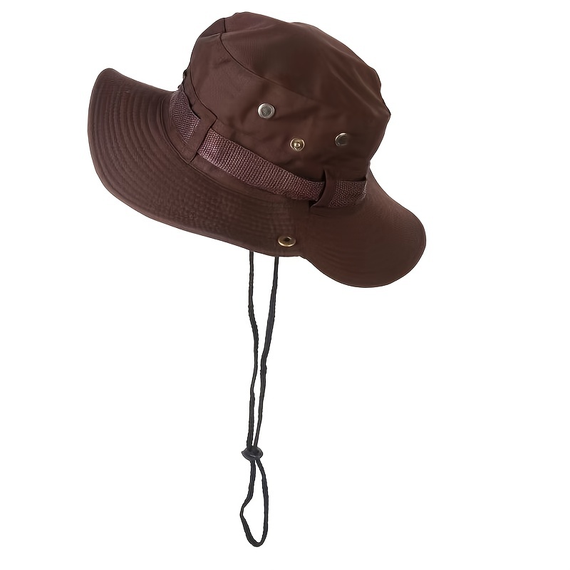 Men's Solid Outdoor Fisherman Hat