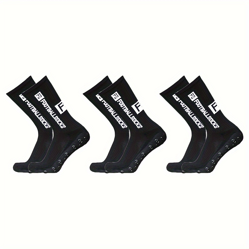 Men's Non slip Football Socks Gripper Athletic Socks - Temu