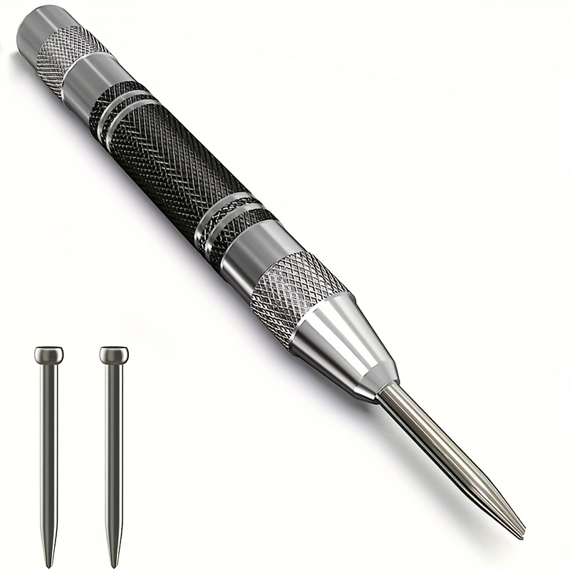 Automatic Center Punch Heavy Duty Steel Spring Center Punch - Temu