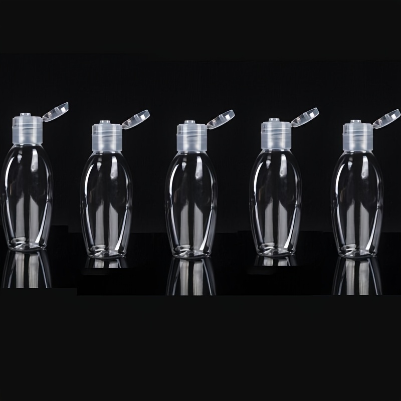 Clear Plastic Empty Bottles Travel Size Bottles With Flip - Temu