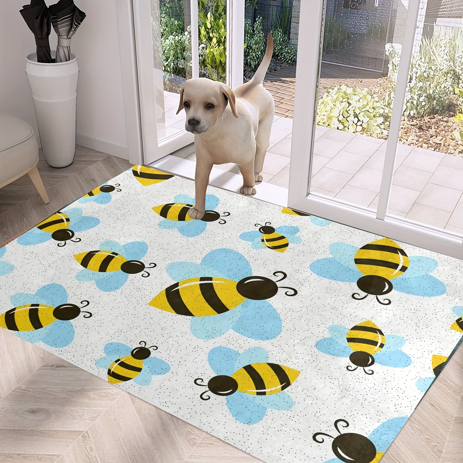 Modern Kitchen Floor Mat Dirt Resistant Living Room Decor Carpet