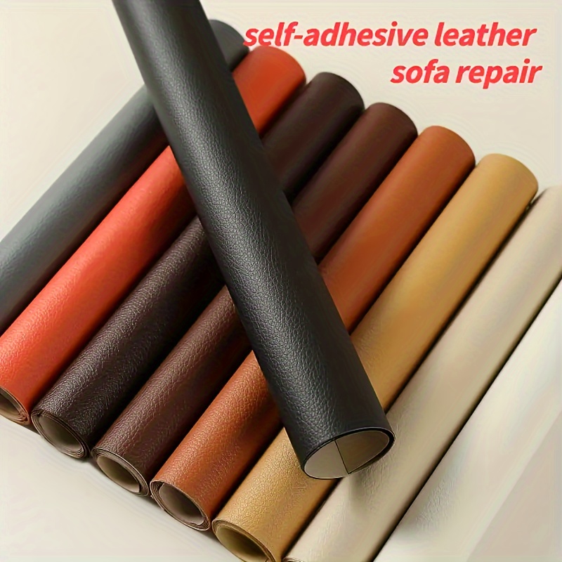 1Pcs 20x30cm Self Adhesive Leather Patch DIY Repair Multicolor Pu