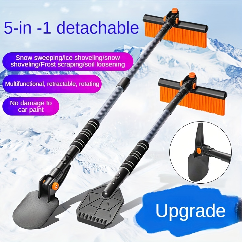 Car Snow Shovel For Removing Frost Ice And Snow Tools Car - Temu