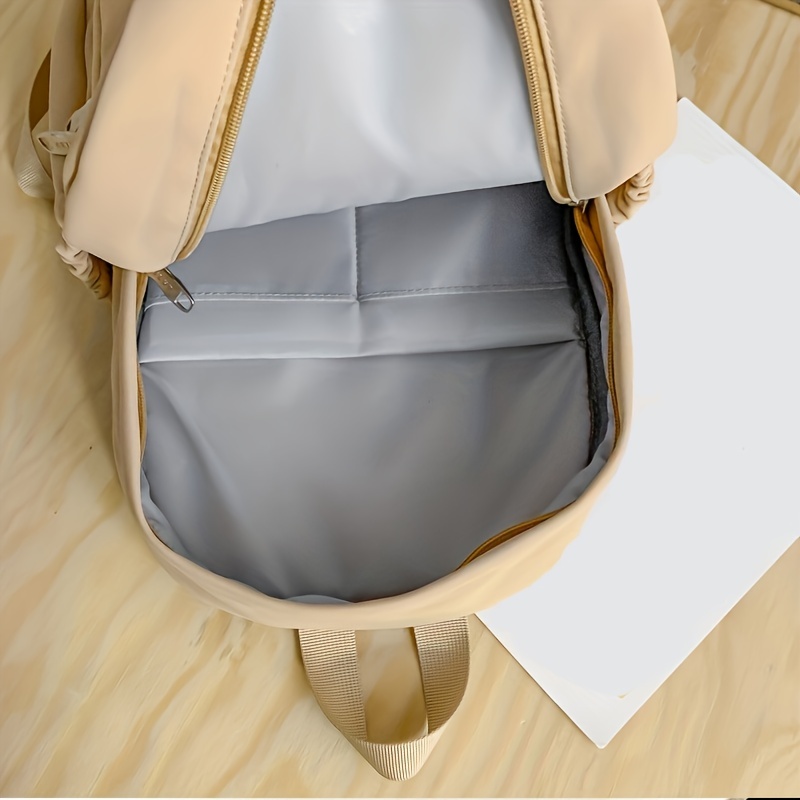 Minimalist Nylon Backpack Lightweight Travel Daypack Casual Laptop