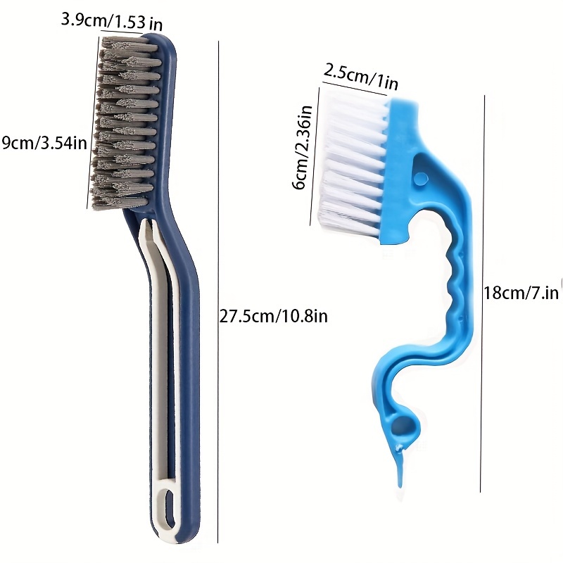 Cleaning Brush Cleaning Brush Set V shaped Bathroom Cleaning - Temu