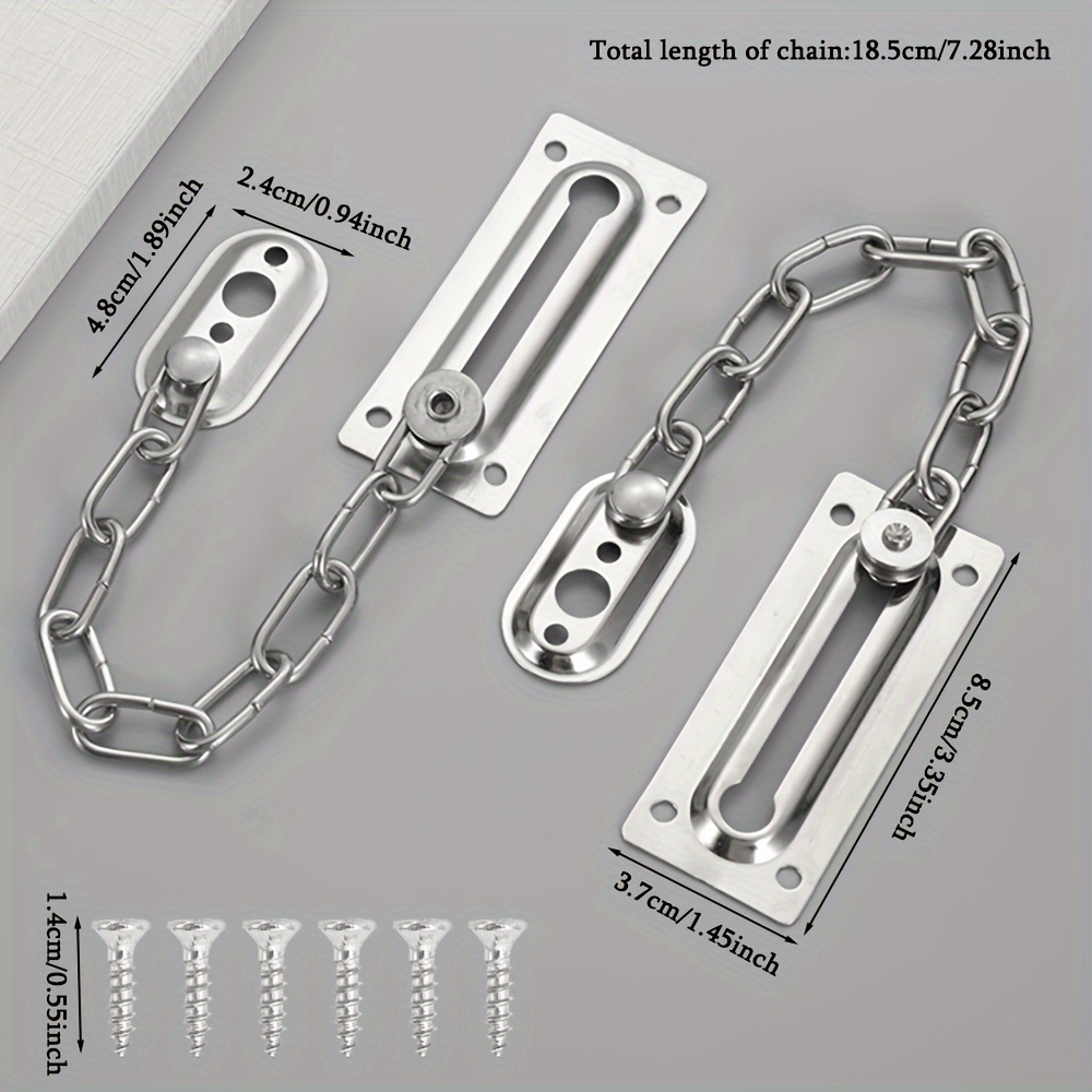 Door Security Chain Locks, Security Door Chain Aluminum