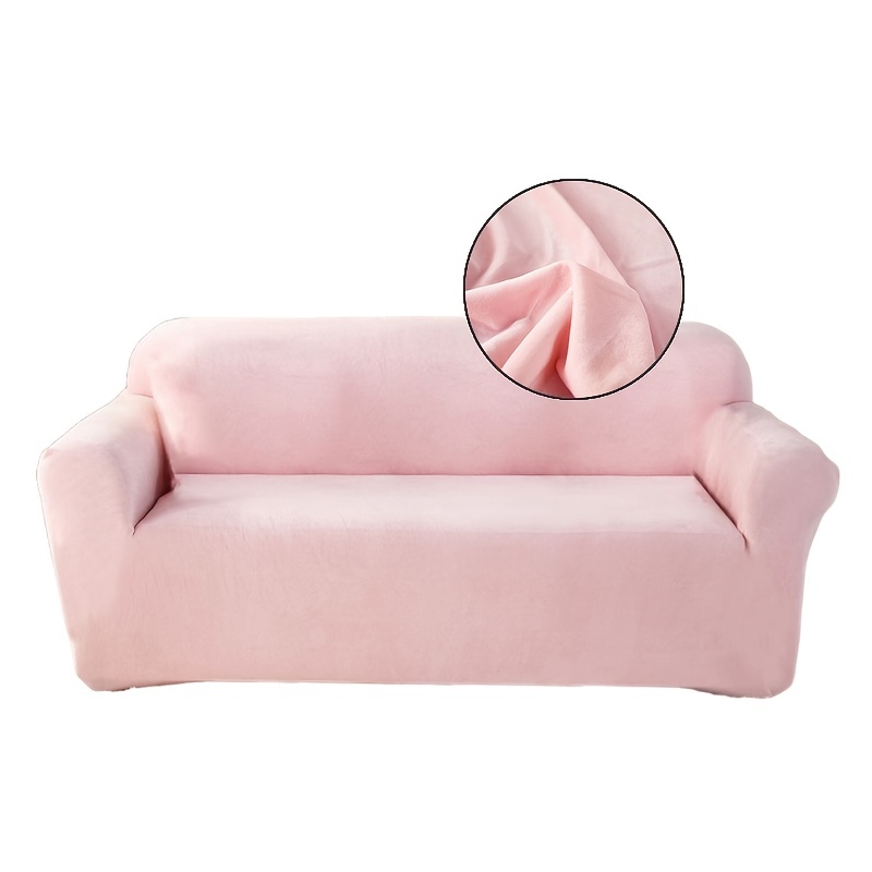 Coussin de canapé moderne simple en peluche, housse de canapé universelle  tout compris chaude et épaisse
