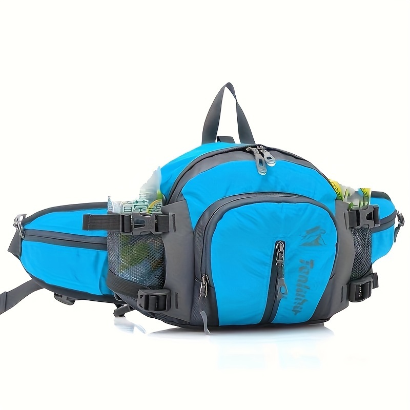 1pc Multifunctional Waterproof Waist Bag With Shoulder Straps