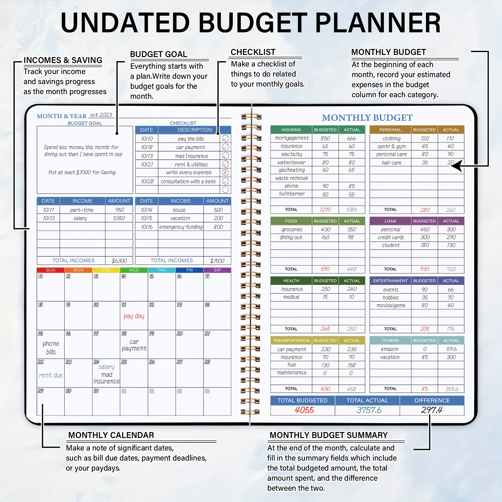Budget Planner- Obtenez Une Organisation Et Une Gestion Efficaces
