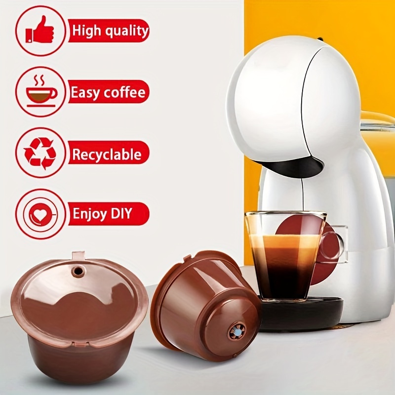 Reusable Coffee Capsules for Nescafe Dolce Gusto Machine