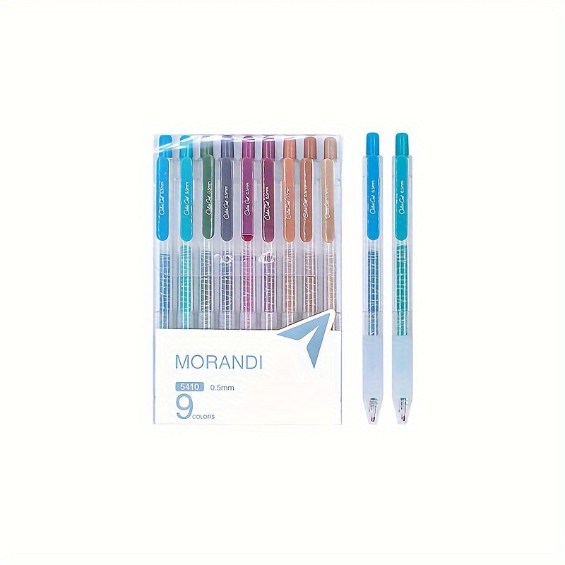 Morandi Gel Pen 9pcs Color Pen Sets 0.5MM Color ink Retro Press