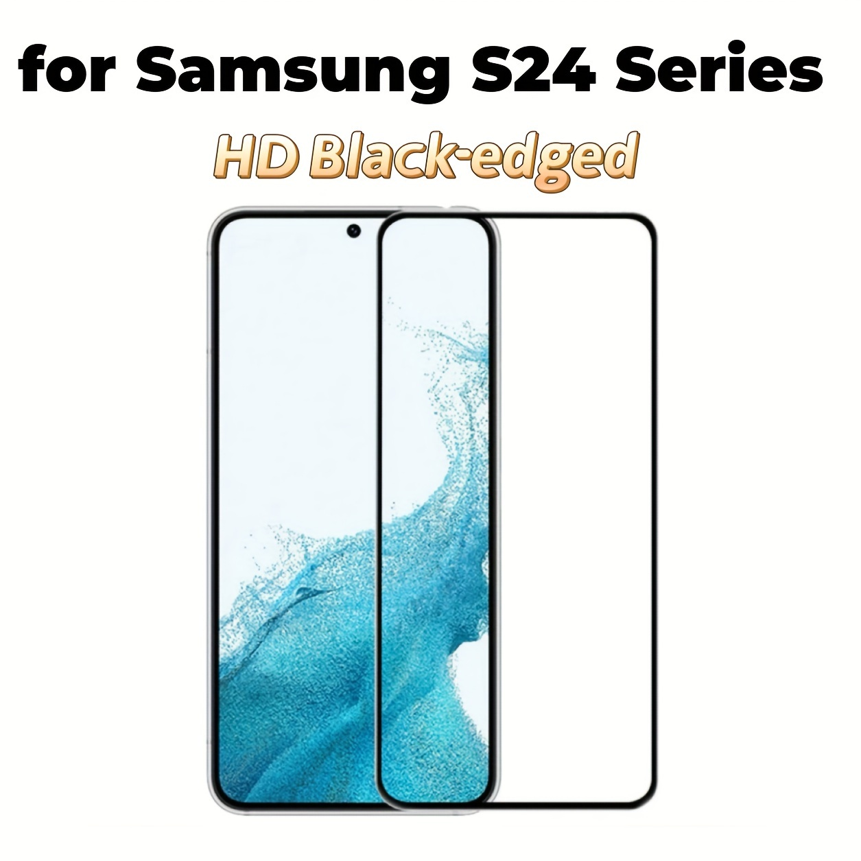 2 Piezas Vidrio Templado Curvo 3d Galaxy S24 Plus - Temu