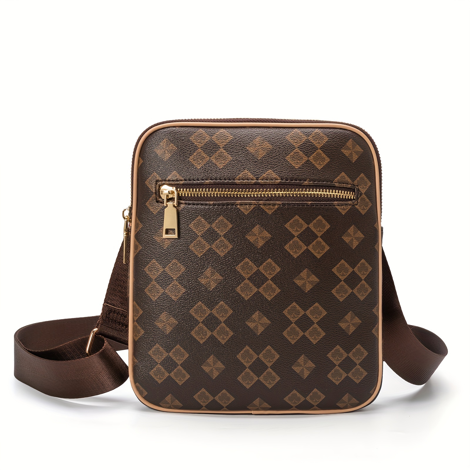 Patterned Shoulder Bag Replica of Louis Vuitton