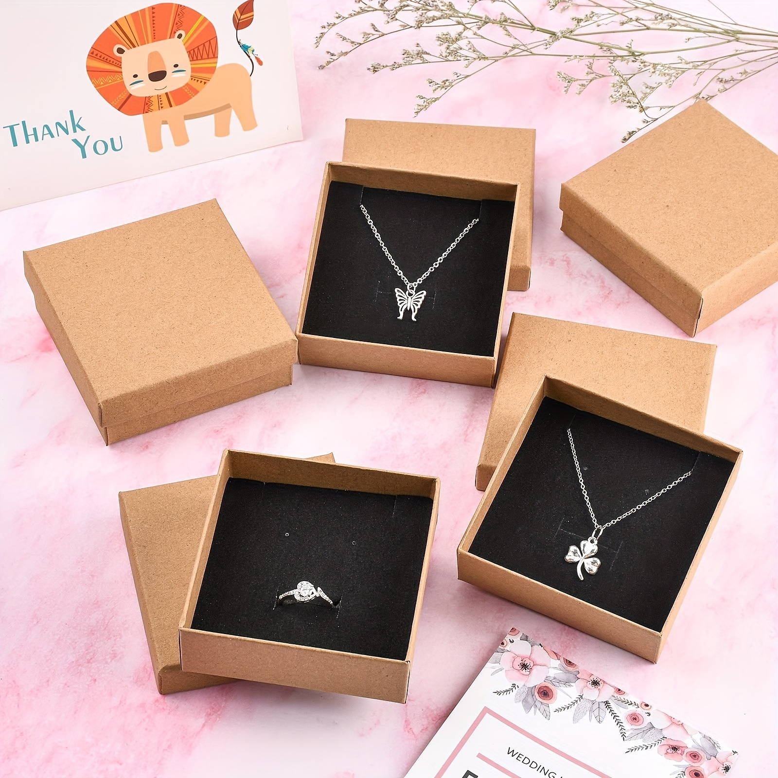 12 Pcs Jewelry Packaging Carton Cardboard Gift Boxes for Bracelets