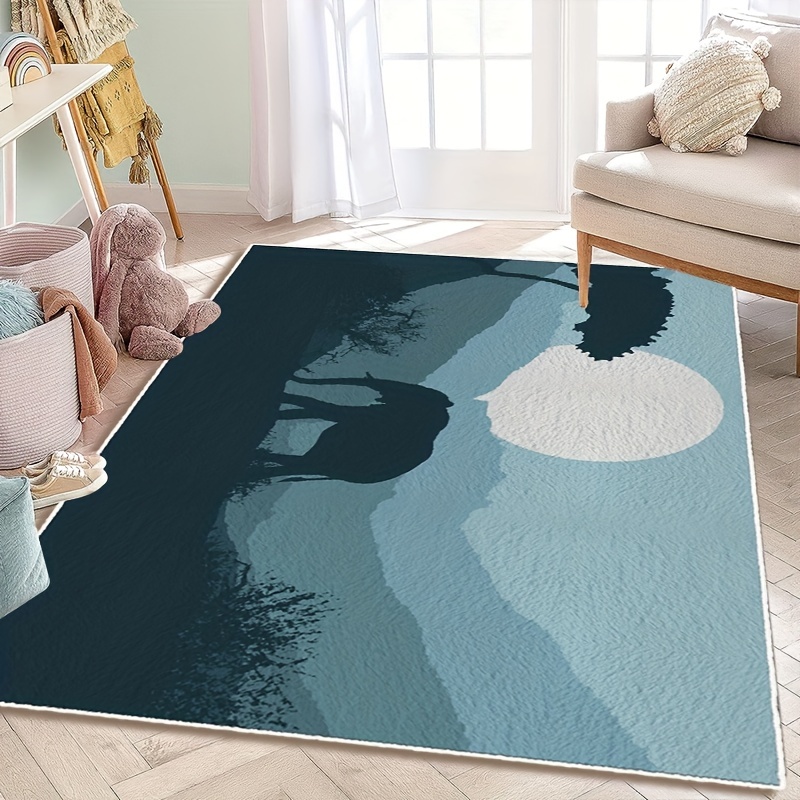 Imitation Cashmere Thickened Carpet With A Weight Of 2 - Temu