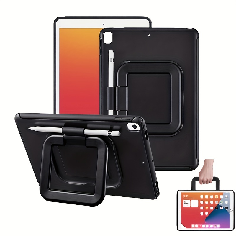 Lenovo M10 FHD Plus (2.ª generación) - Funda tipo libro y protector de  pantalla, color negro