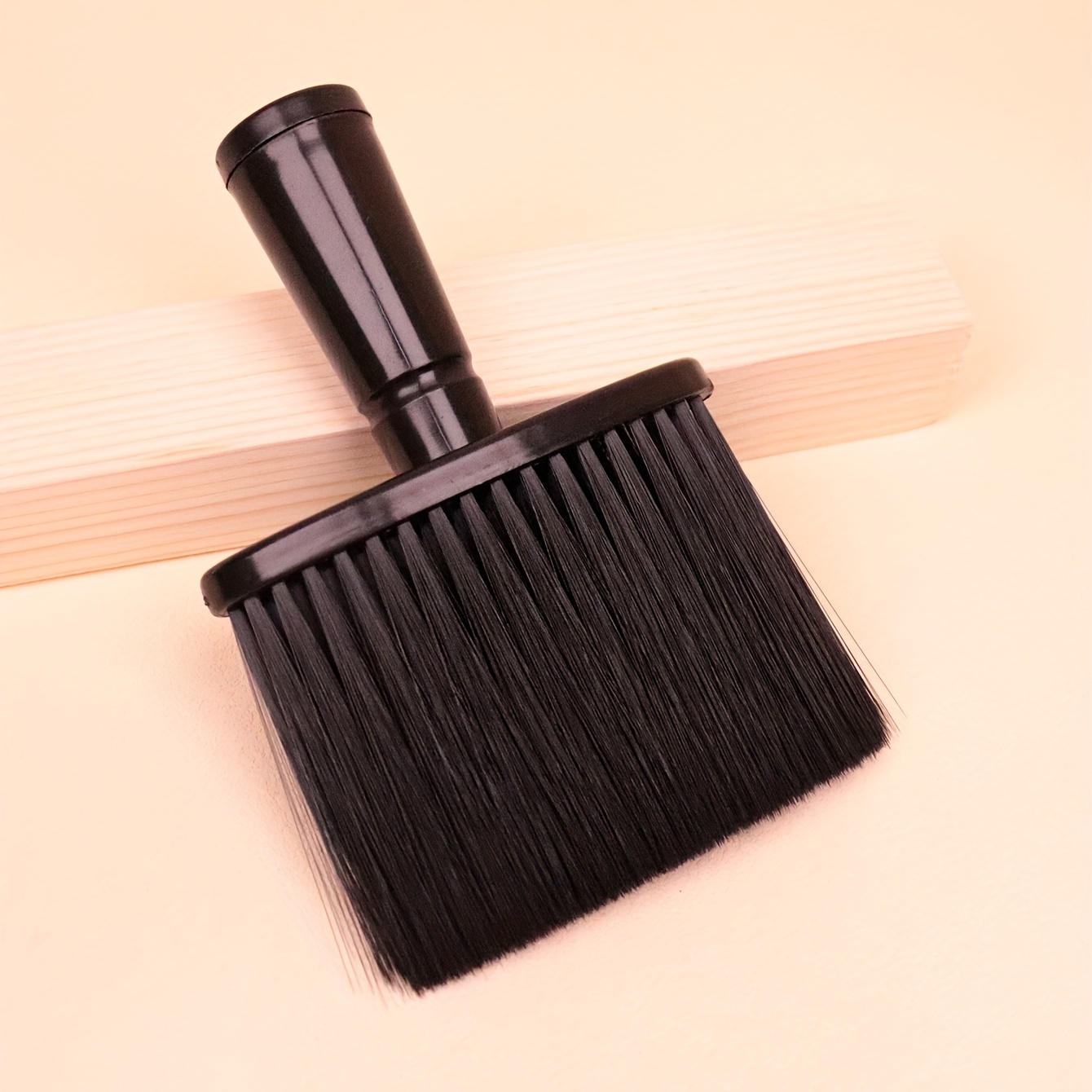 New Professional Barber Shaving Beard Brush Removal Neck Dusting Horse Hair  Brushes Face Mustache Salon Cleaning