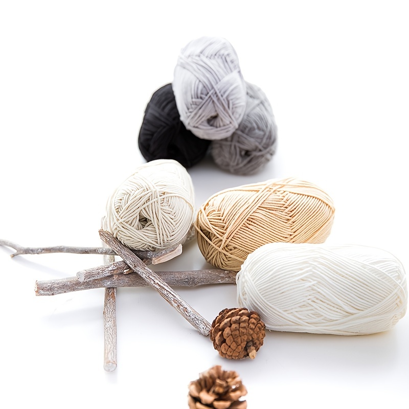Cotton Yarn, Soft Knitting Yarn, Thread Diy Crochet - Temu