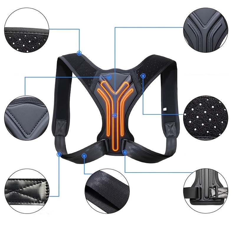 YOSYO Brace Support Belt Adjustable Back Posture Corrector