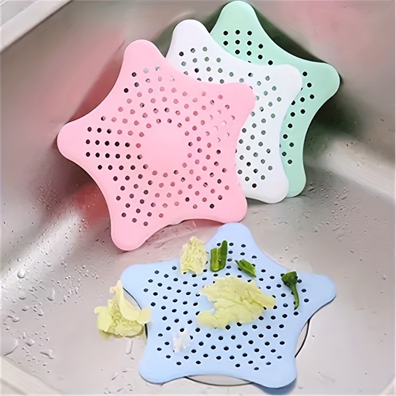 Starfish Hair Catcher Square Bathroom Drain Strainer - Temu