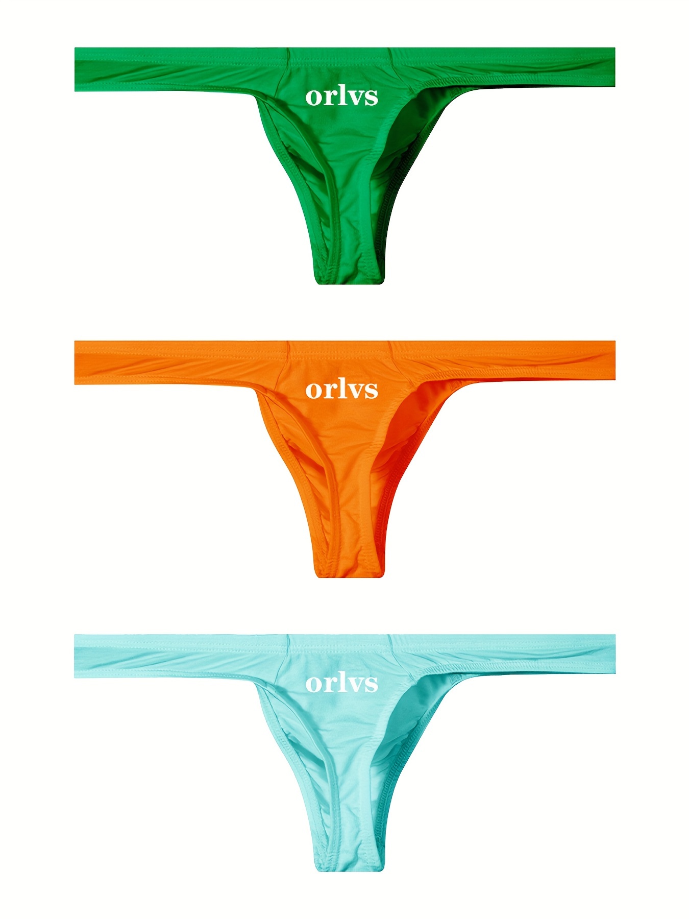 5/10Pack Men's Modal Low Rise Bikini Thong G-string Briefs Tanga Underwear  S-XL