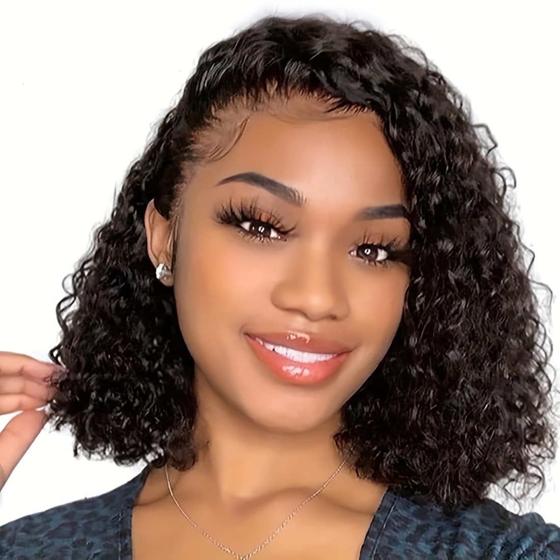  Deep Wave Human Hair Wigs, 13x4 Lace Front Wigs Human