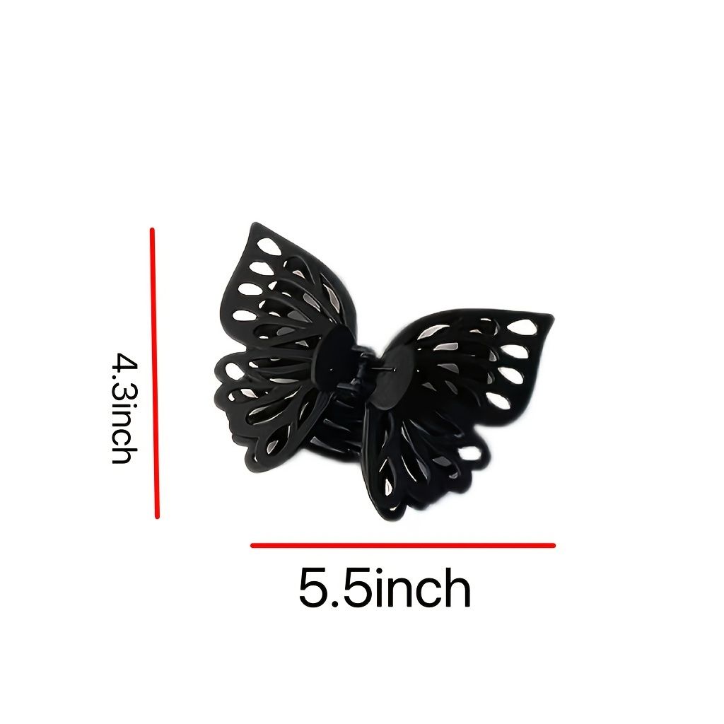 Large Butterfly Hair Claw Clips For Styling Decorative Fancy Hair Clips For  Girls Women - Beauty & Personal Care - Temu
