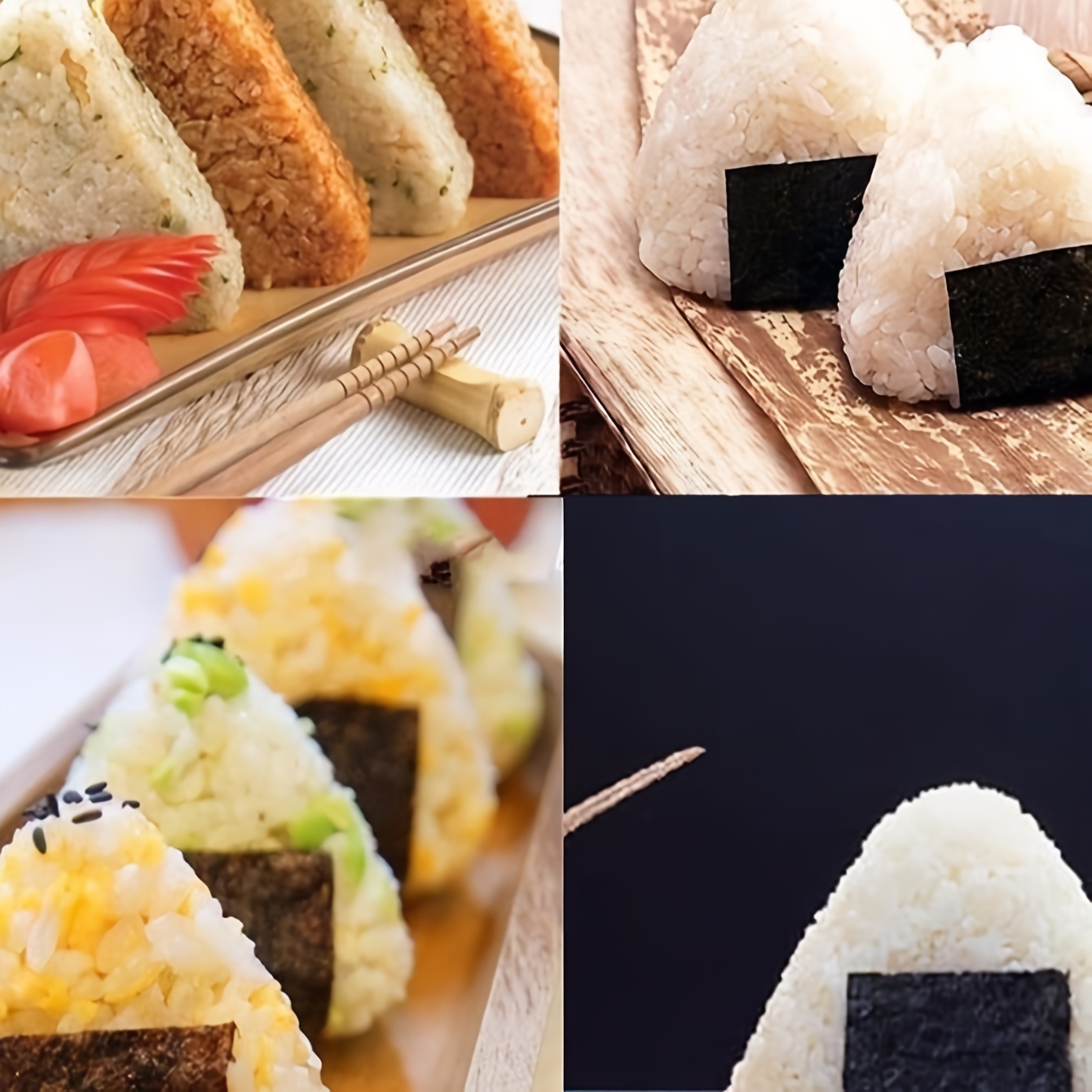 1 Pièce Moule De Boule De Riz Et De Sushi, En Forme De Triangle, Moule De  Boule De Riz Triangulaire Enveloppée D'algue Nori Pour La Boîte À Bento Des  Enfants