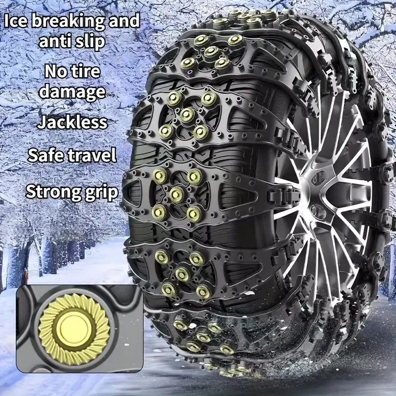Car Anti skid Chain Winter Snow Ice Track Type Tire Anti - Temu