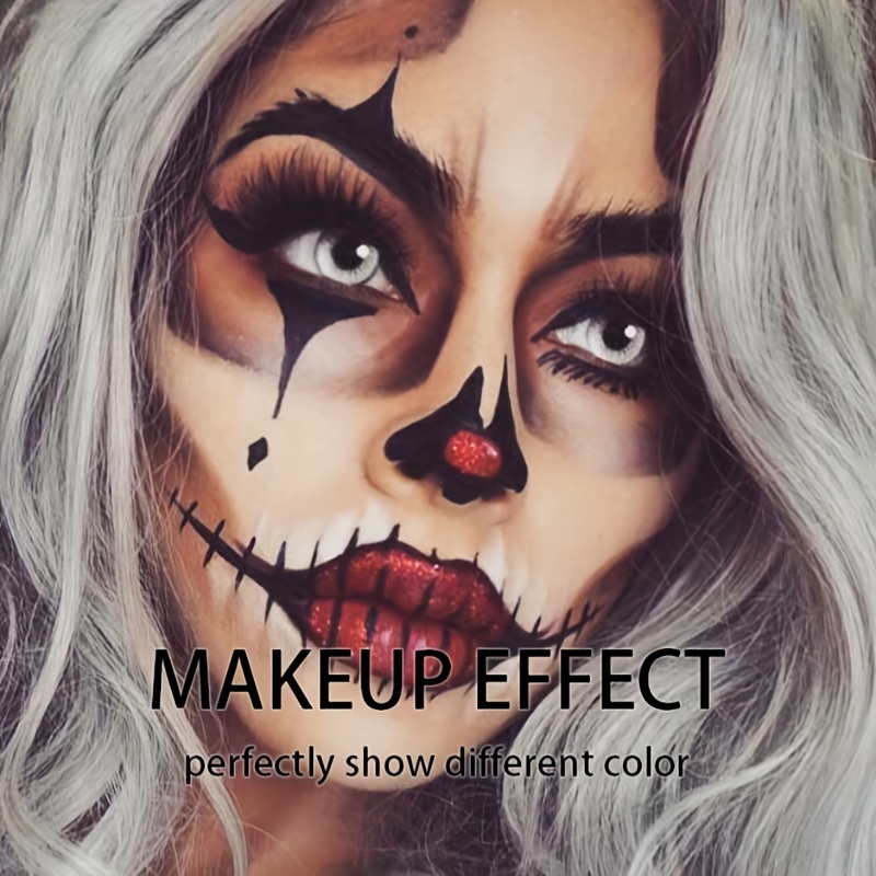 Halloween 20 Color Oil Face Color Body Paint 6 Brushes Long Lasting Special  Effects Cosplay Halloween Christmas Stage Makeup Face Paint Makeup Cream -  Temu United Arab Emirates