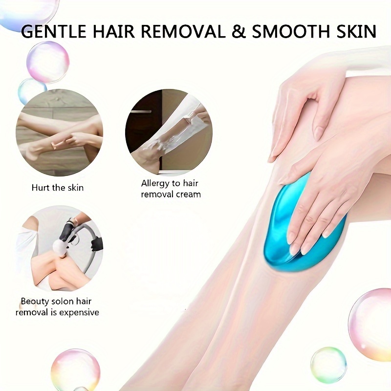 Hair Removal Stone Crystal Hair Erase Safe Easy Cleaning Temu