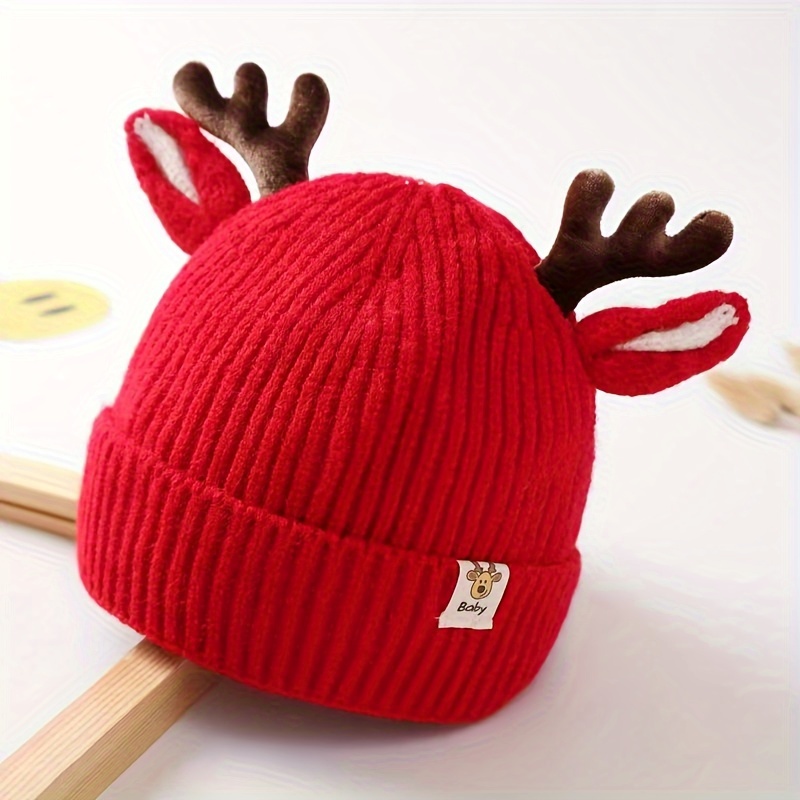 Hiver tricoté bonnet mignon glowing monster tricot chapeau, mignon petit  monstre Led bonnet, drôle parent-enfant Light Up chapeau cadeaux de Noël