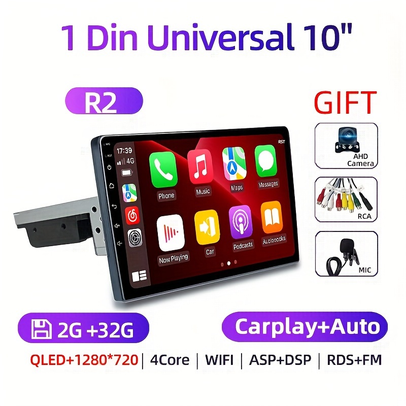 Android 11 Car Radio 1 Din Auto Radio Universal Wifi Gps - Temu