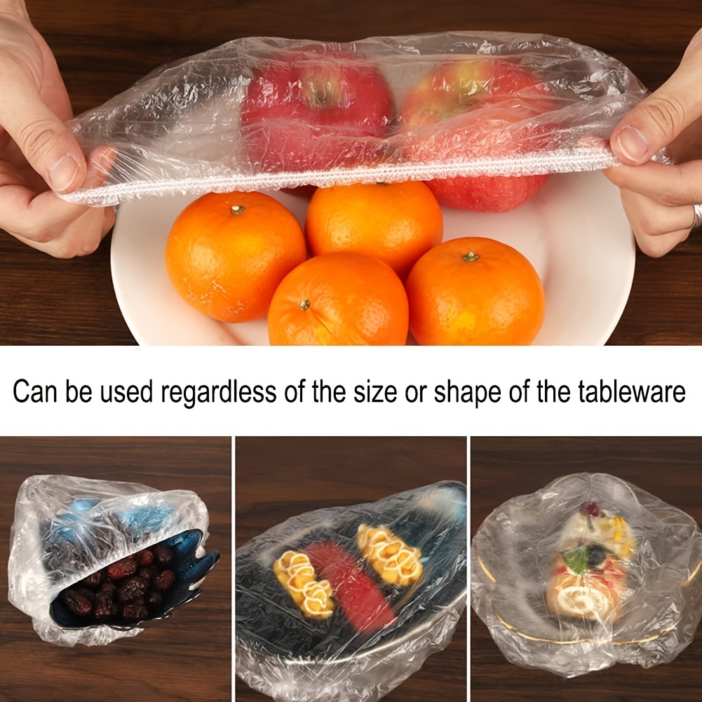 Reusable Fresh Food Storage Bags for Bowls Elastic Plate Silicone Lid  Covers Fresh Food Pouch Vacuum Bags Women Shower Caps - AliExpress