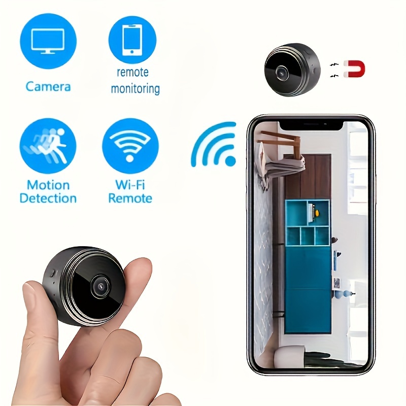 Mini Caméra Espion Sans Fil - Livraison Gratuite Pour Les Nouveaux  Utilisateurs - Temu France