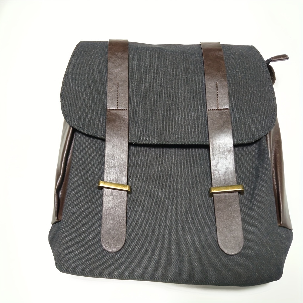 Canvas Crossbody Shoulder Messenger Bag for Men - Fashionable Casual F