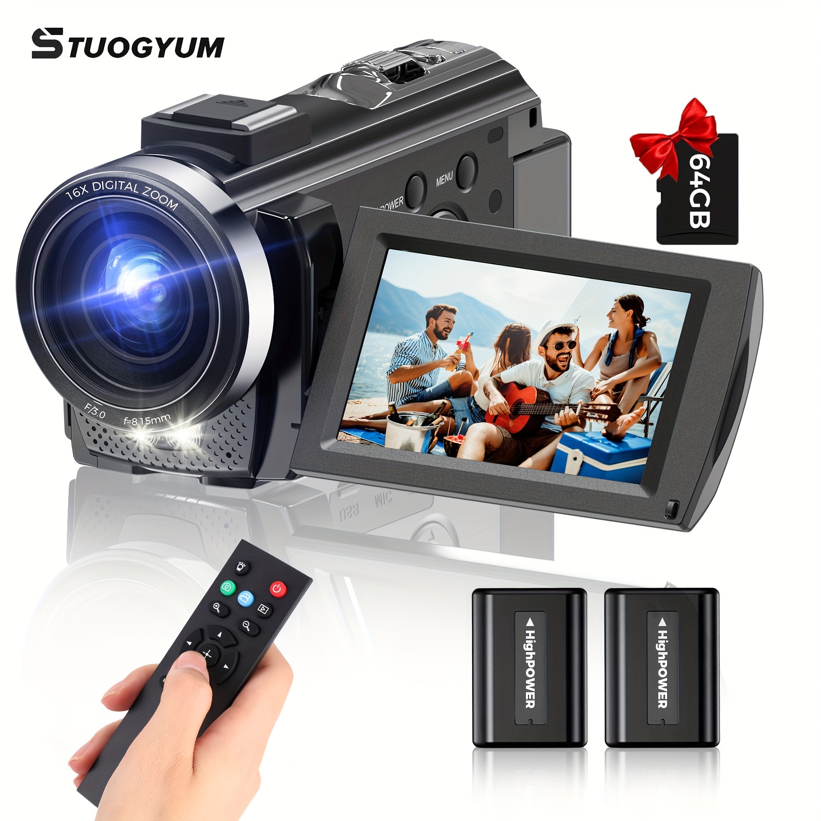 4K ビデオカメラ ビデオカメラ YouTube 用ウルトラ HD 30FPS
