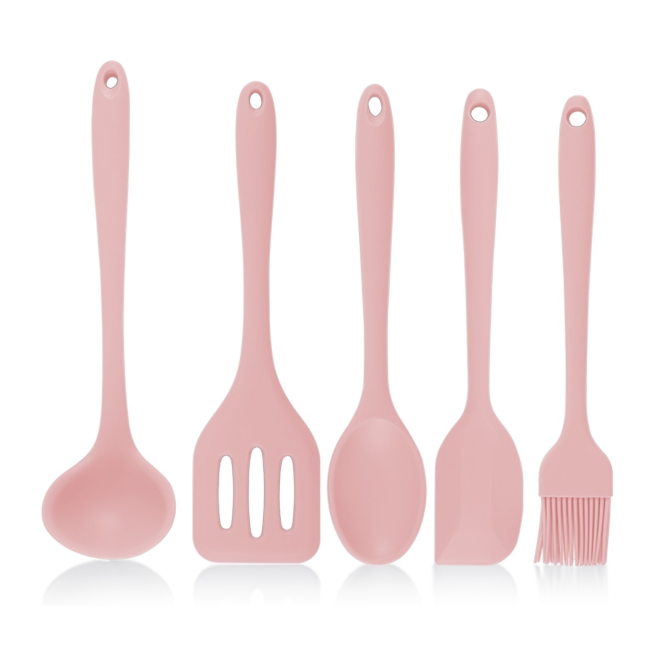 5pcs 1 Pack Silicone Spatula Set For Baking Non Sticky - Temu