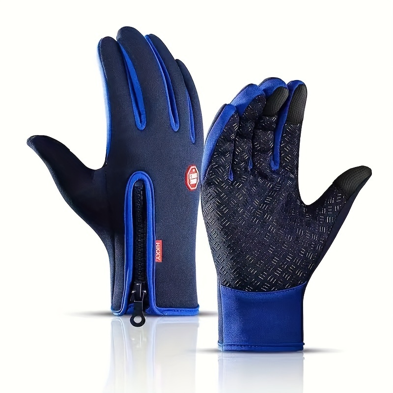 Guantes Impermeables Para Hombre Mujeres Manoplas Termicos Con Pantalla  Tactil