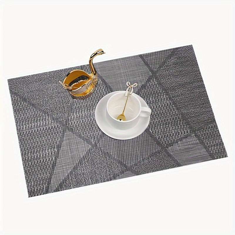 Woven PVC Placemats - Set of 8