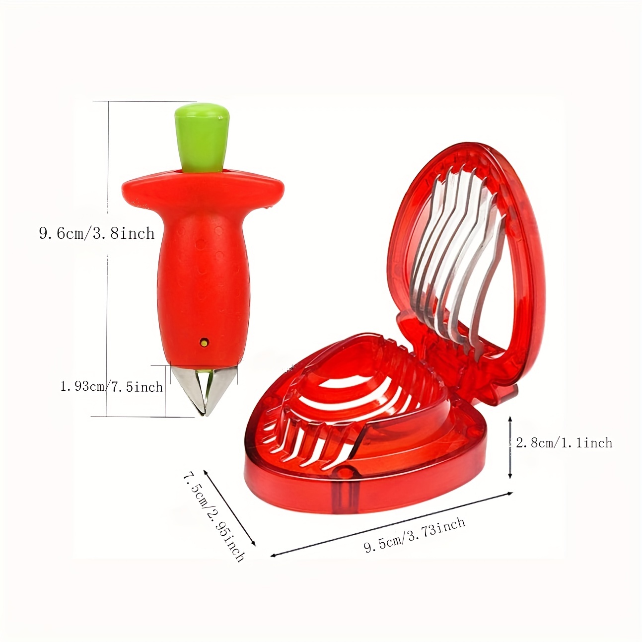 Pitter Tool Strawberry Slicer Potato Pineapple Carrot Corer - Temu