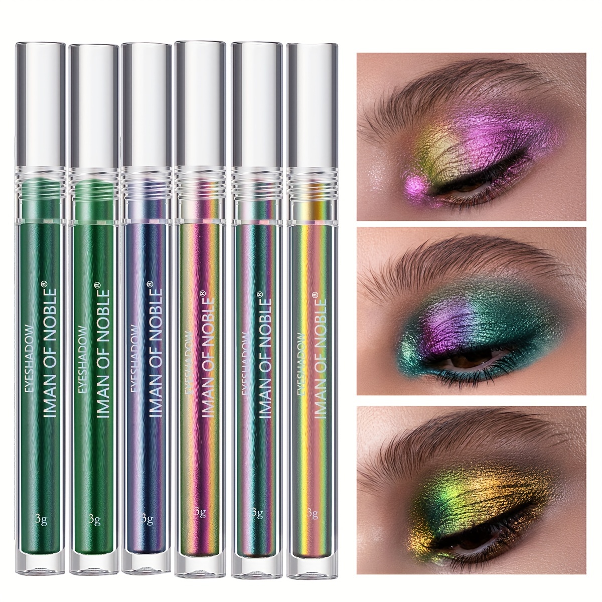 Diamond Glitter Liquid Eyeshadow Stick Waterproof Long - Temu