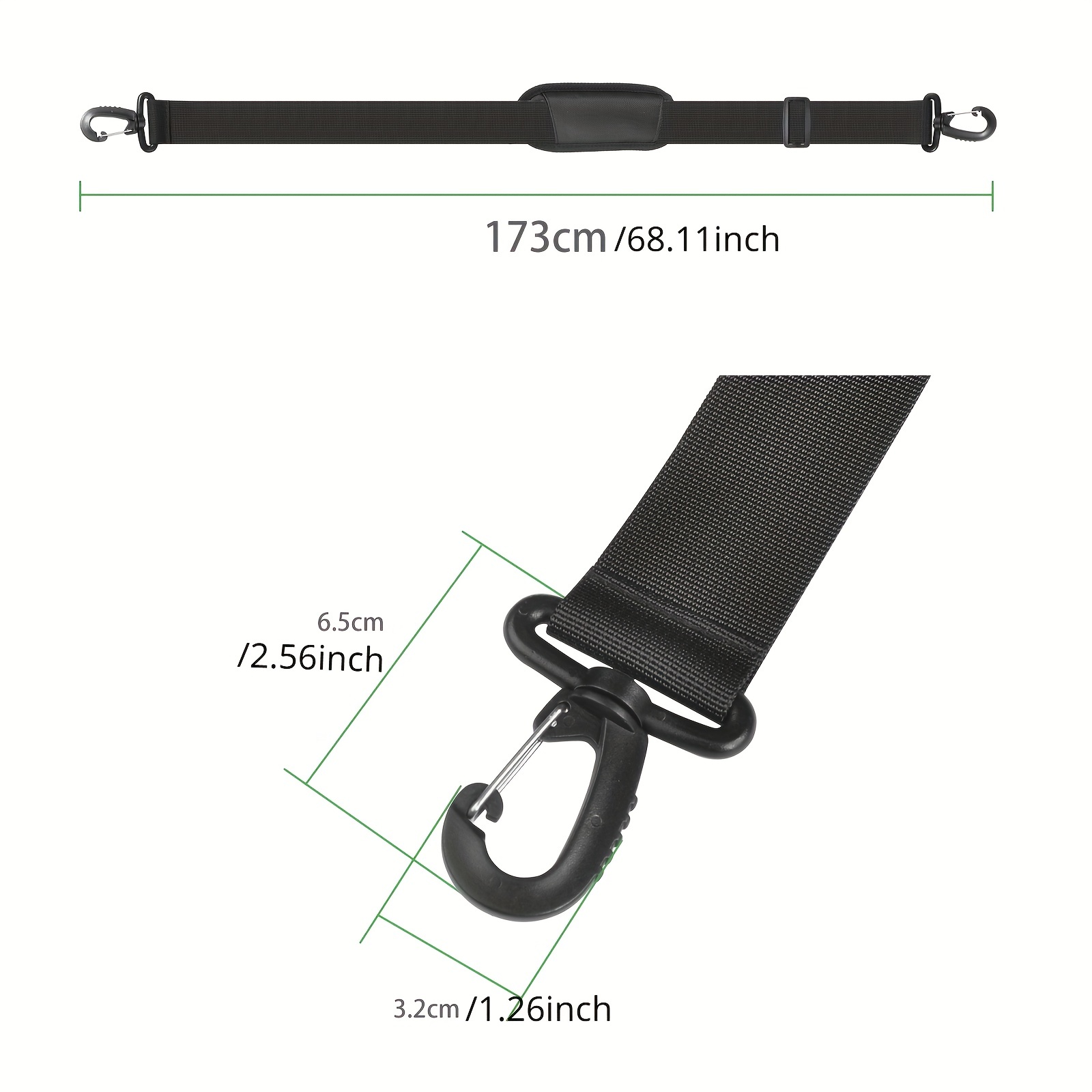 Replacement Adjustable Shoulder Strap For Briefcase - Temu