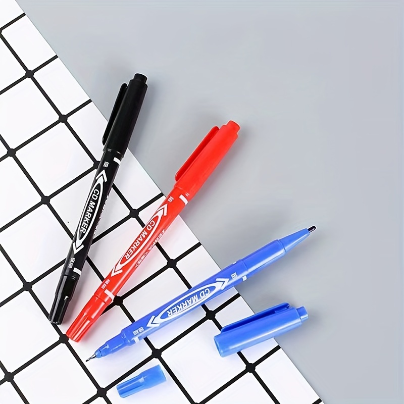 6 Packs Dual Sided Neon Pens For Light Up Led Board Neon - Temu