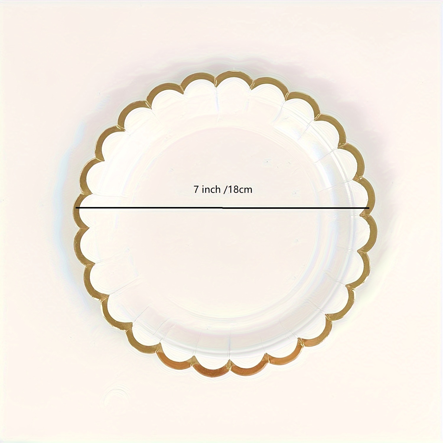 Disposable Paper Plate, White Cardboard, Thickened Cake, Fruit, Snack,  Dessert Plate, For Home, Dining, Birthday, Christmas, Party Banquet,  Tableware Accessories, Party Supplies - Temu