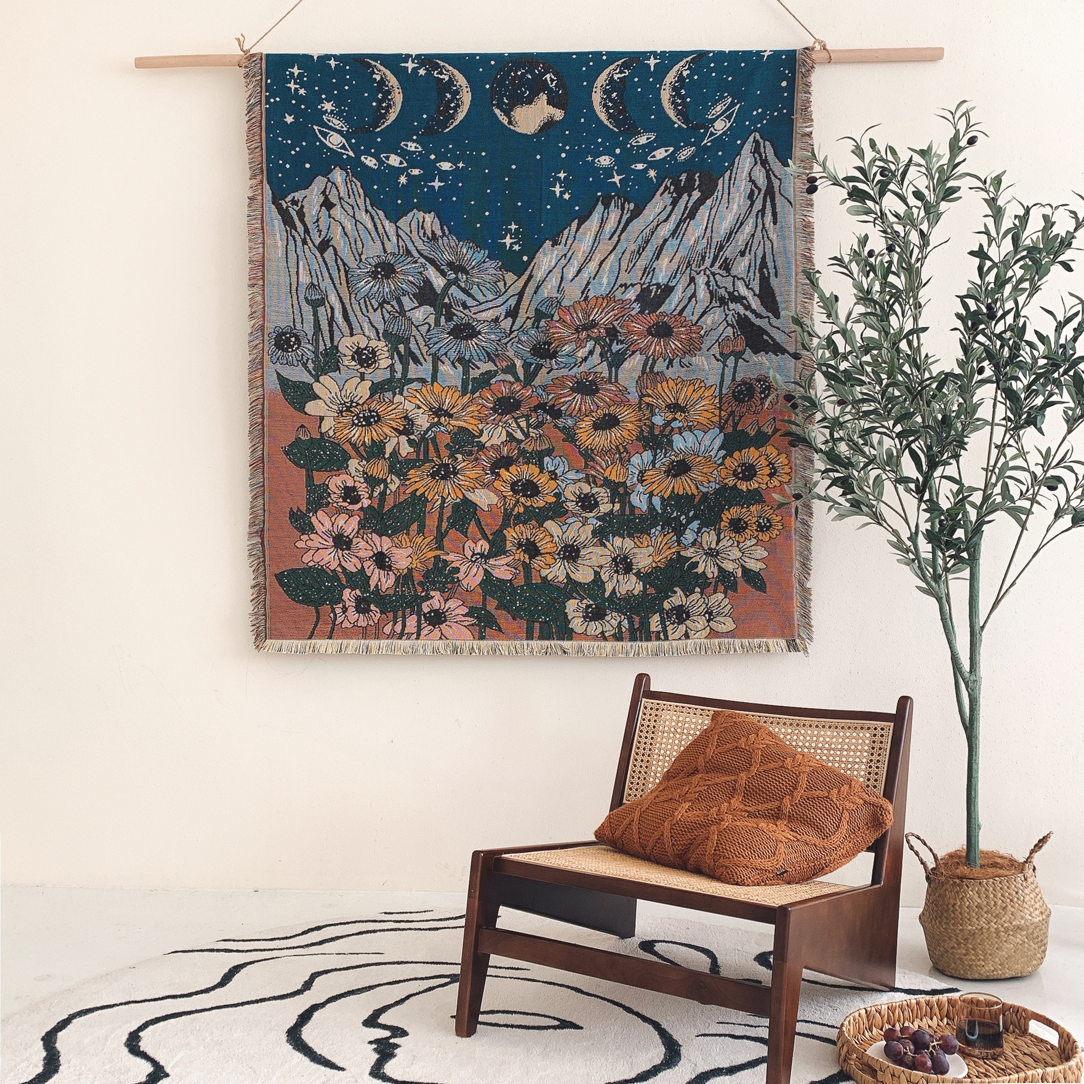 Geometry II - Woven Tapestry