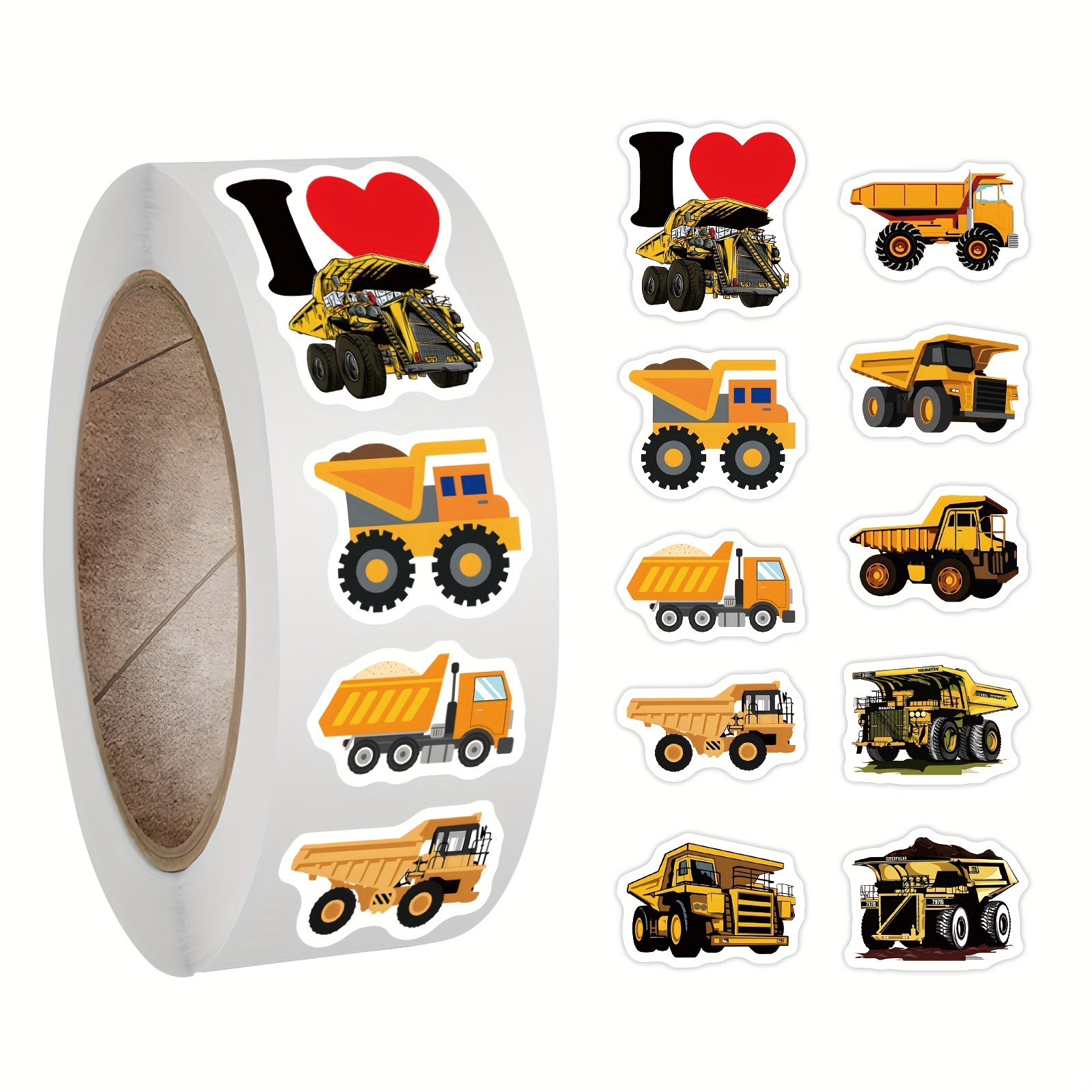 Stickers Camions et voitures - DECO enfant Etiquette & Autocollant