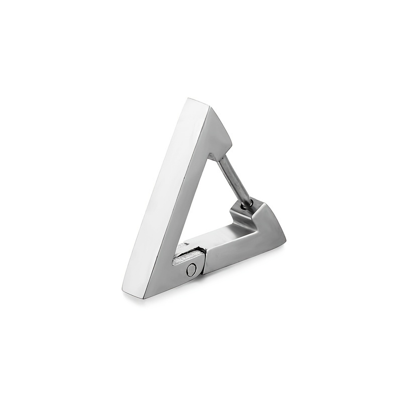Stainless Steel Triangle Earring