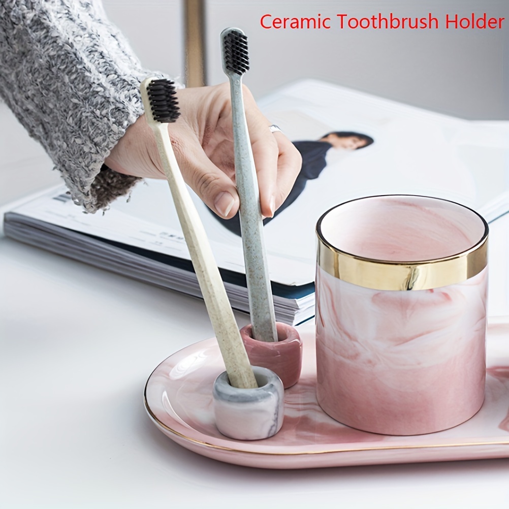 Porcelain Toothbrush Stand, Bathroom Accessories