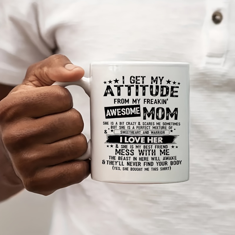 Son Daughter Christmas Mug From Mom Ceramic Coffee Mugs - Temu